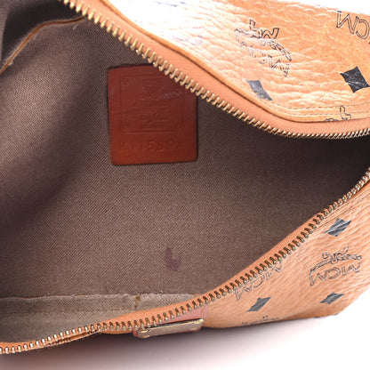 MCM Visetos Belt Bag Cognac 5 of 9