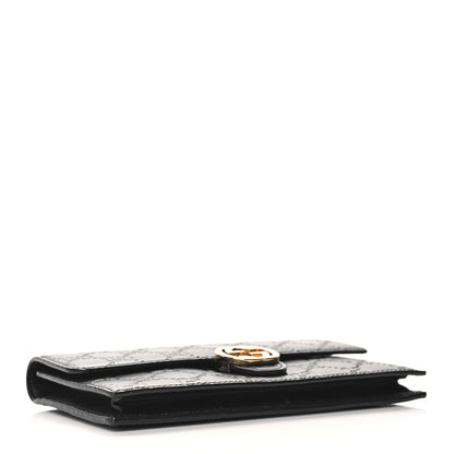 Gucci Guccissima Icon Chain Wallet Black 4 of 11