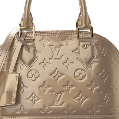 Louis Vuitton Vernis Alma BB Beige Poudre 7 of 11