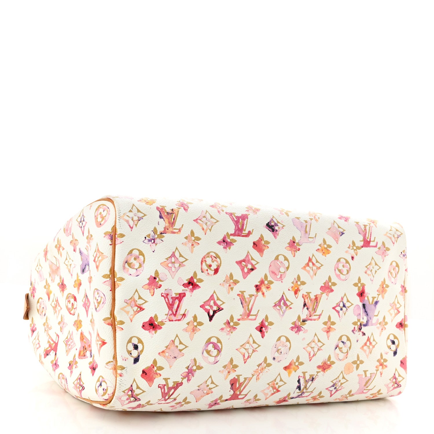 Louis Vuitton Watercolor Aquarelle Speedy 35 White 4 of 11