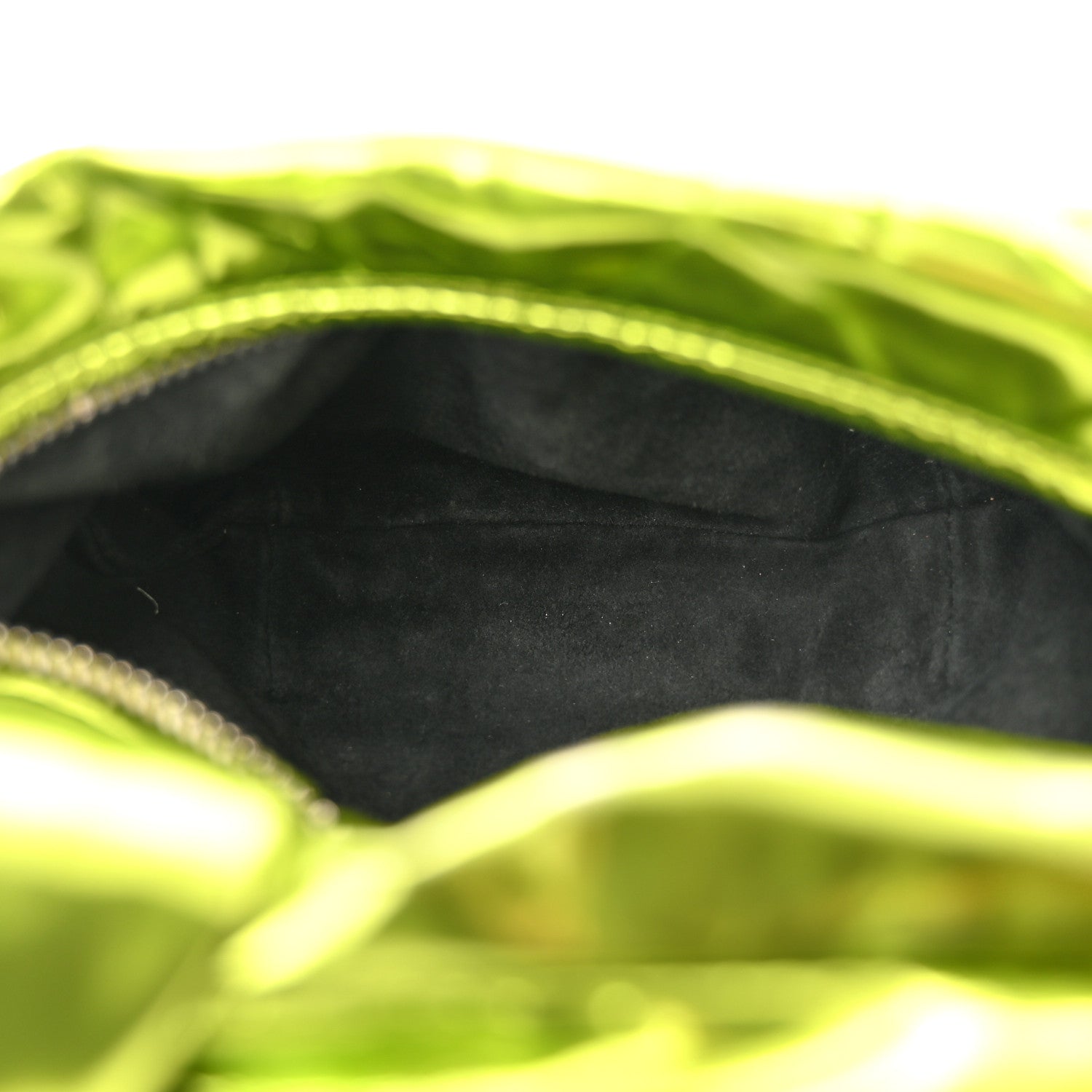 Bottega Veneta Metallic Crushed Calfskin Mini Jodie Chlorophyll 5 of 10