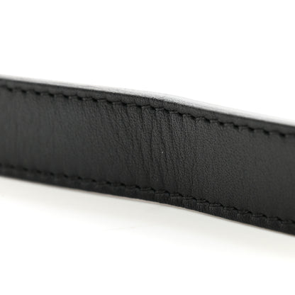 Gucci Calfskin Double G 20mm Belt 95 38 Black 6 of 8