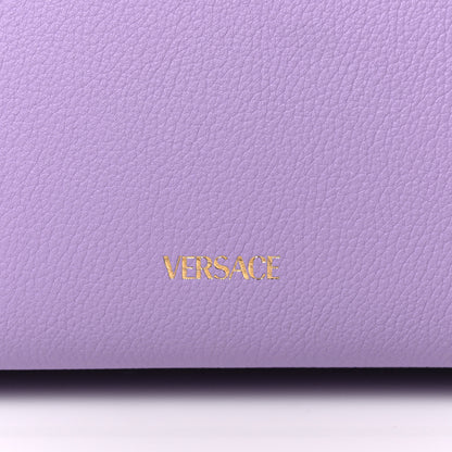 Versace Calfskin Medium La Medusa Top Handle Handbag Lilac 9 of 15