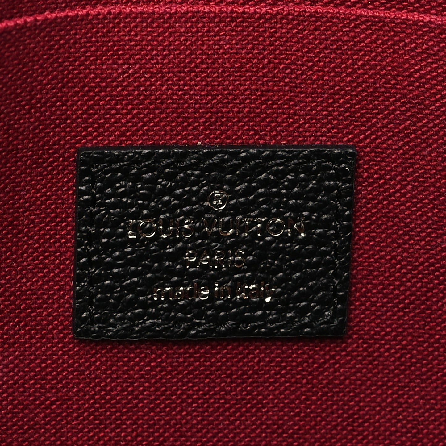 Empreinte Monogram Giant Felicie Pochette Black Beige