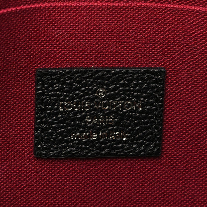 Louis Vuitton Empreinte Monogram Giant Felicie Pochette Black Beige 7 of 10