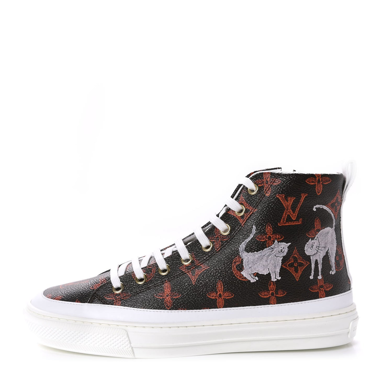 Catogram Stellar Sneaker Boots Marron 37.5