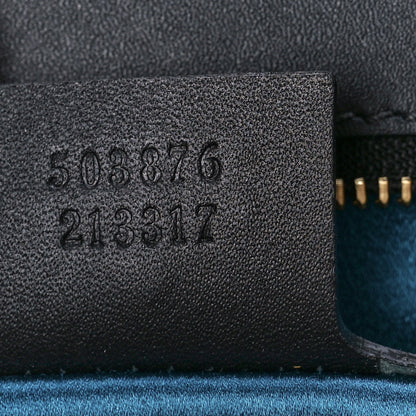 Gucci Suede Patent GG Web Medium Ophidia Chain Shoulder Bag Black 7 of 12