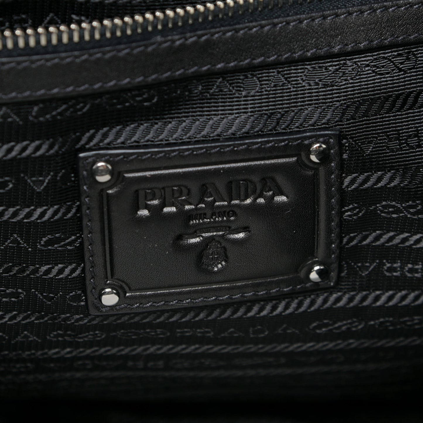 Tessuto Nylon Waves Chain Tote Multicolor