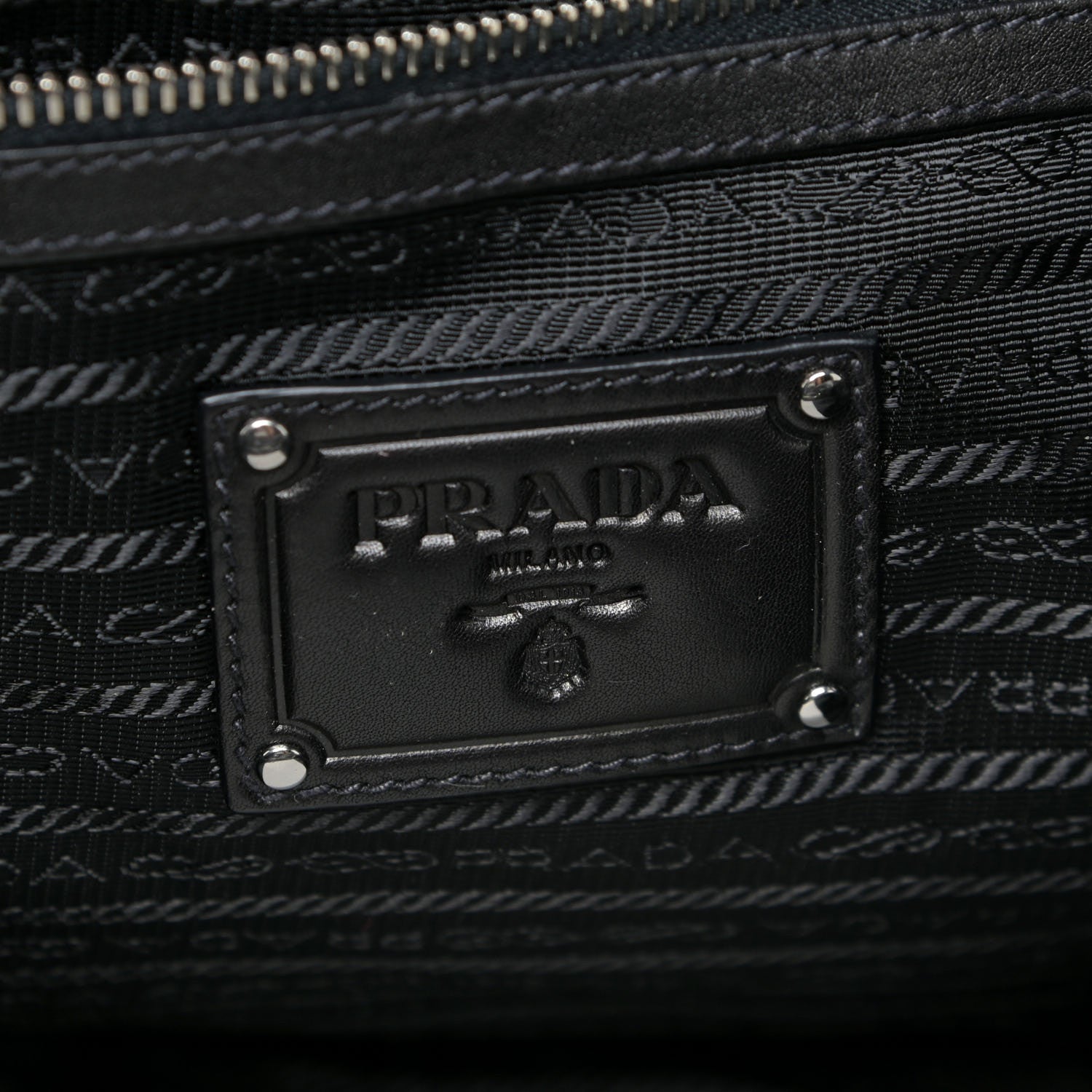 Prada Tessuto Nylon Waves Chain Tote Multicolor 5 of 16