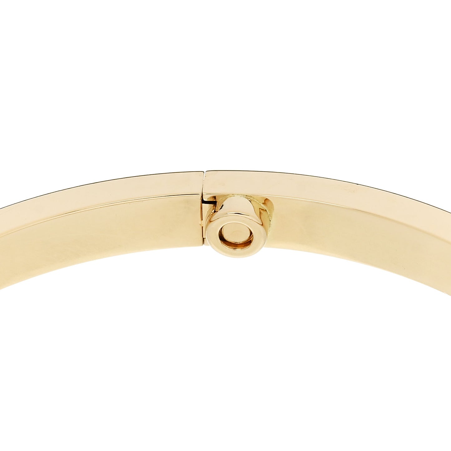 18K Yellow Gold Small LOVE Bracelet 16