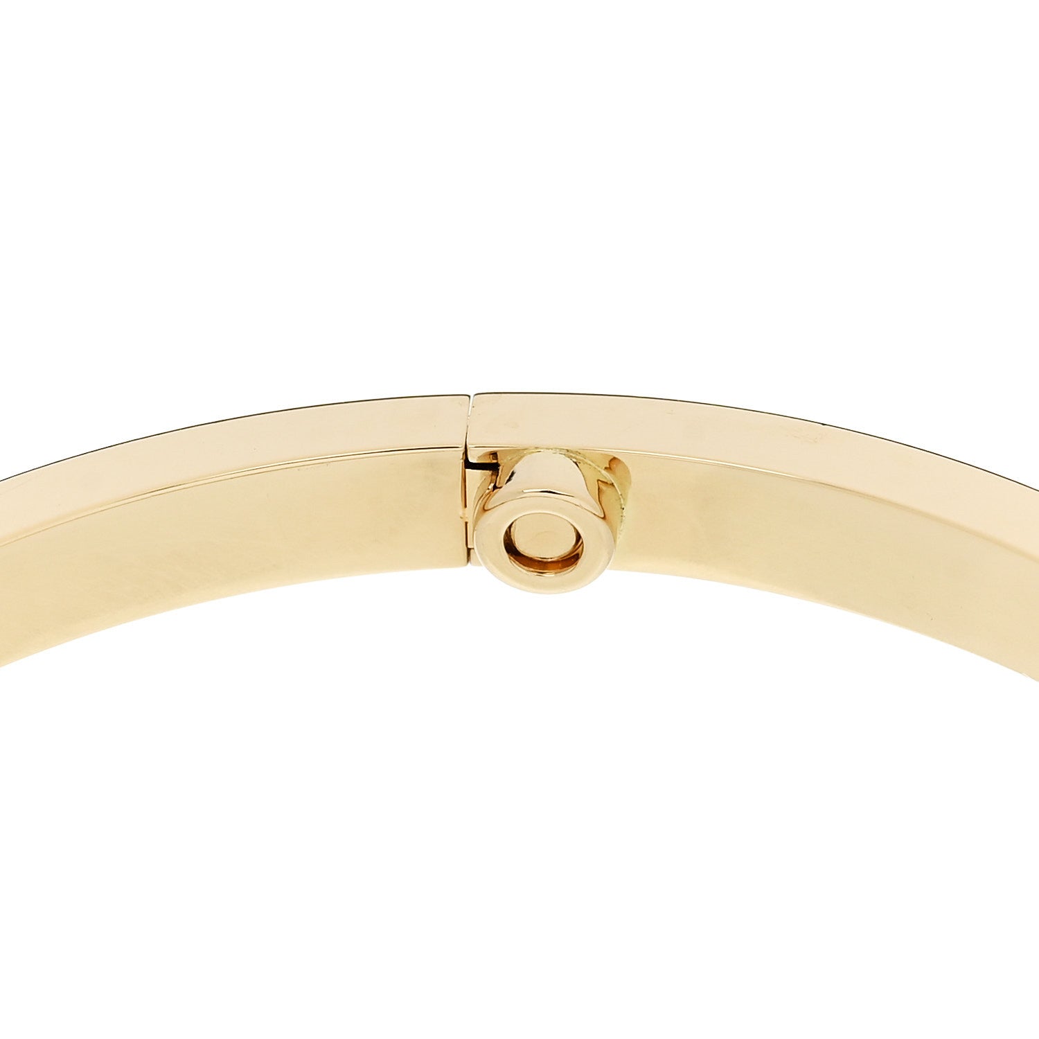 Cartier 18K Yellow Gold Small LOVE Bracelet 16 7 of 8