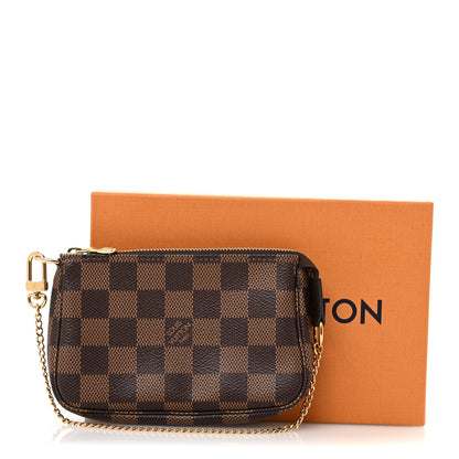 Louis Vuitton Damier Ebene Mini Pochette Accessories 9 of 9