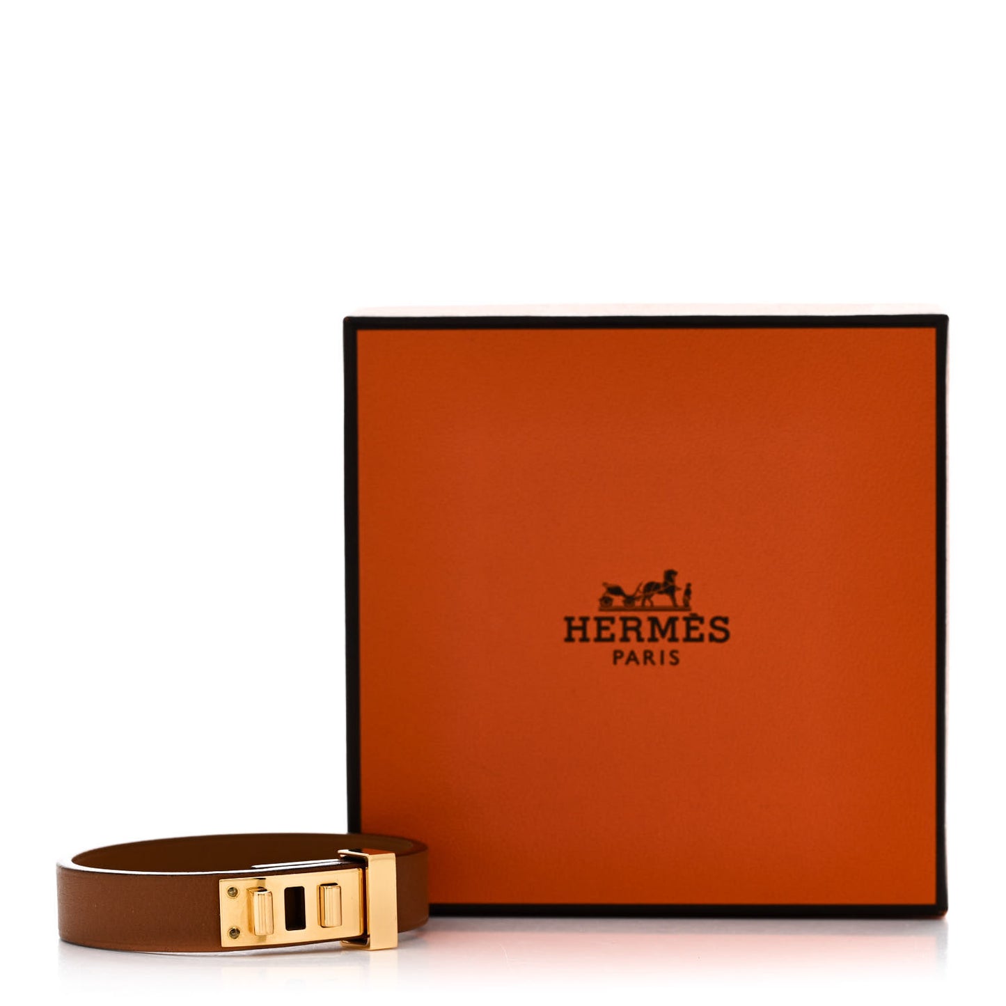 Swift Mini Dog Carrees Bracelet T2 Gold