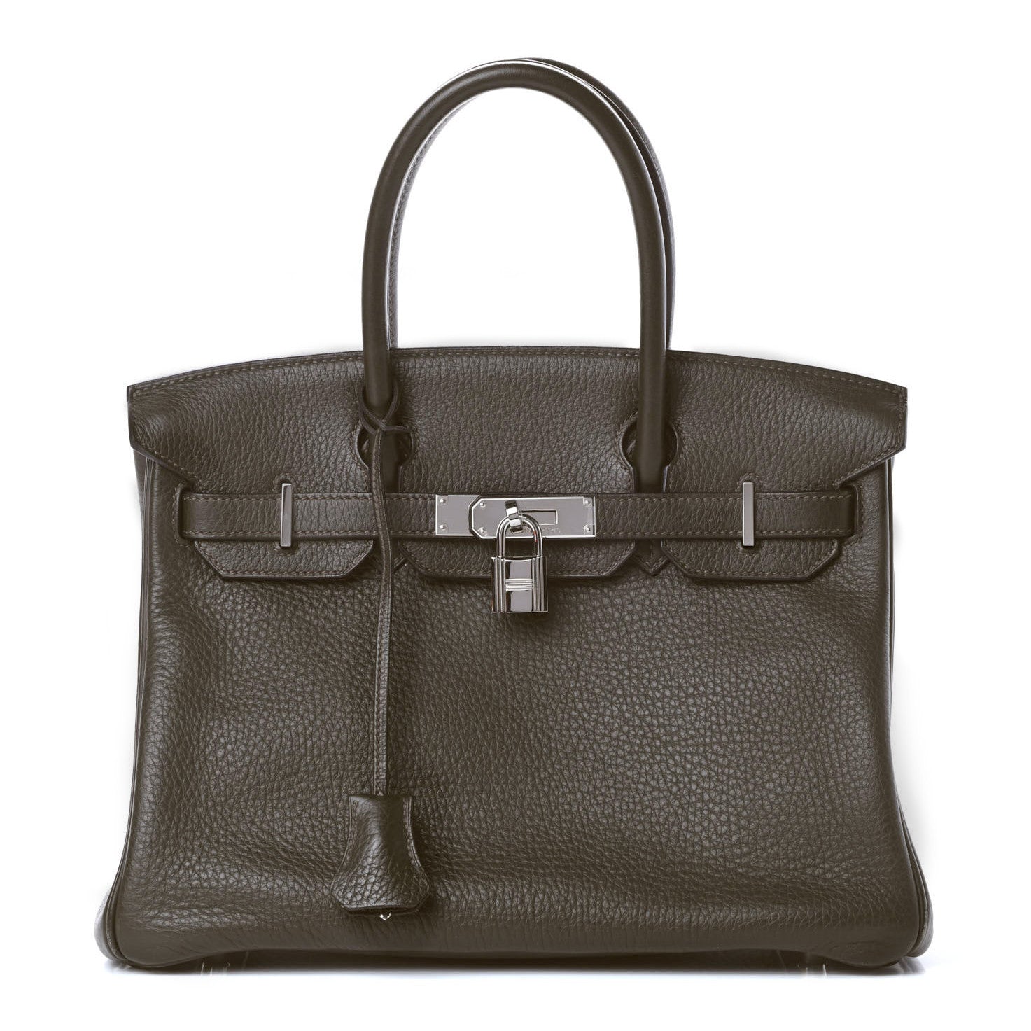 Hermes Togo Birkin 30 Vert Bronze 1 of 13