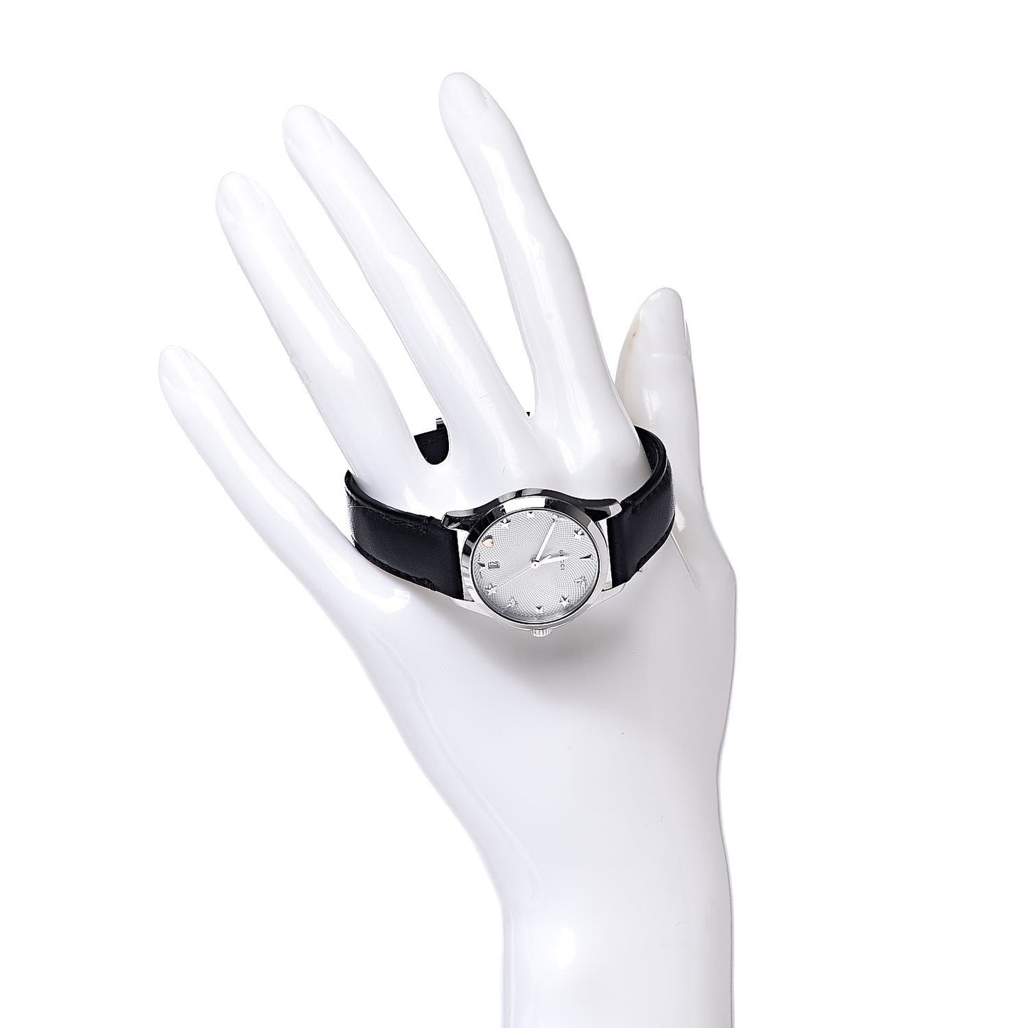 Stainless Steel Calfskin 27mm G-Timeless Charm Quartz Watch