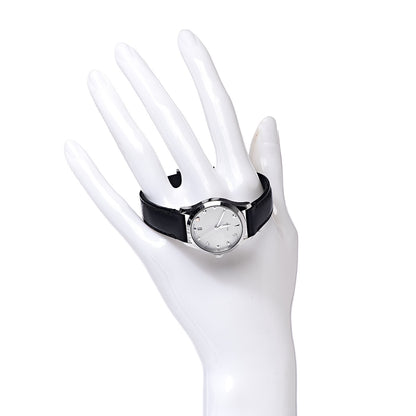 Gucci Stainless Steel Calfskin 27mm G-Timeless Charm Quartz Watch 2 of 8