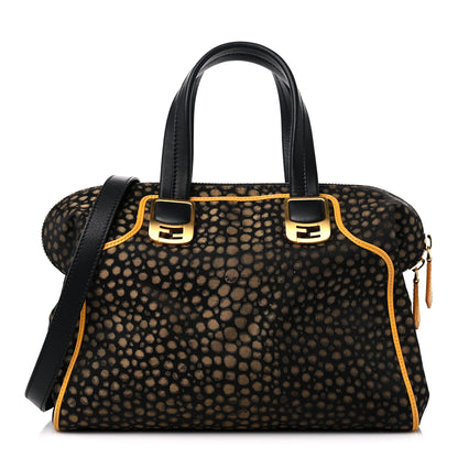 Fendi Jacquard Mini Chameleon Tote Black 1 of 10
