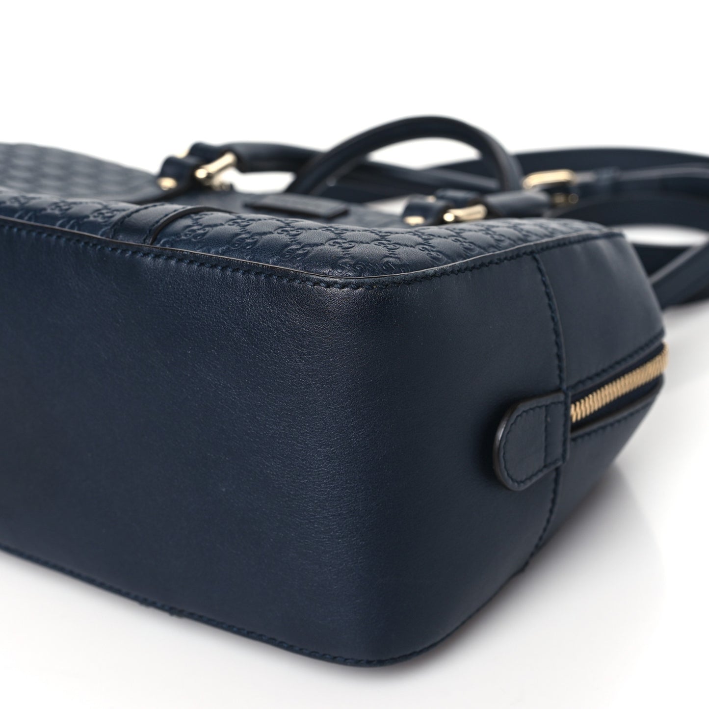 Microguccissima Medium Crossbody Bag Blue