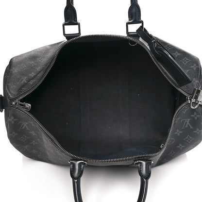 Louis Vuitton Monogram Eclipse Keepall Bandouliere 45 5 of 14
