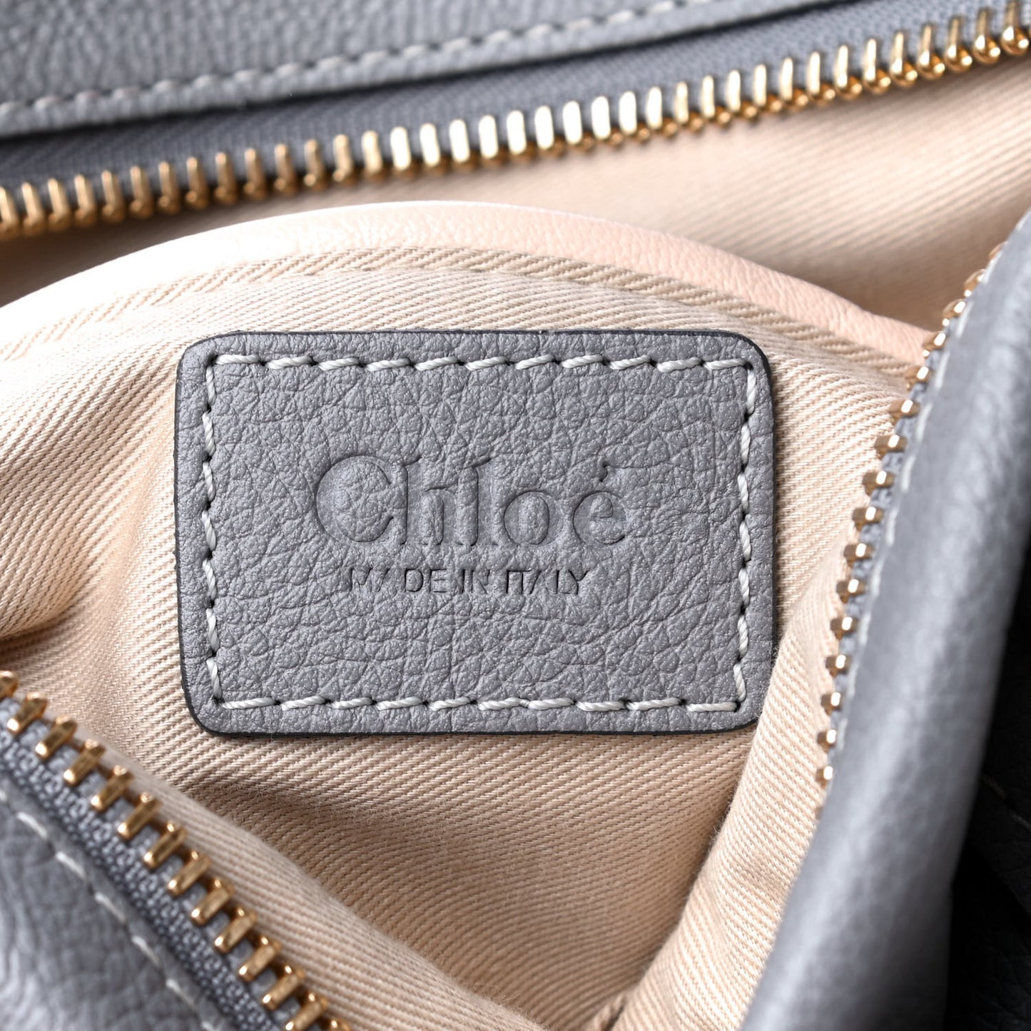 Calfskin Medium Paraty Cashmere Grey