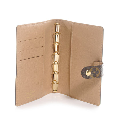 Louis Vuitton Monogram Complice Trunks and Bags Small Ring Agenda Cover Beige 6 of 8