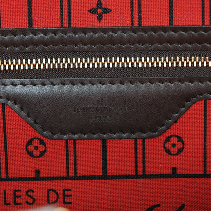 Louis Vuitton Damier Ebene Neverfull MM 6 of 9