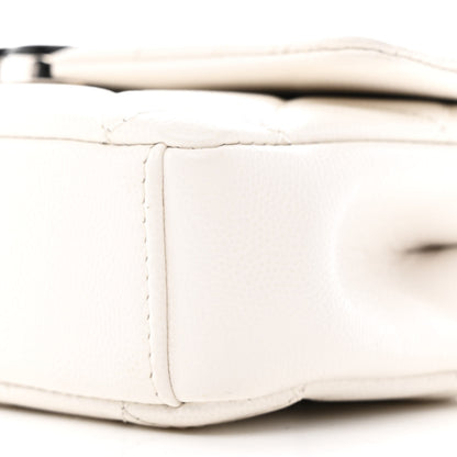 Chanel Caviar Quilted My Everything Small Flap White Black 10 of 10