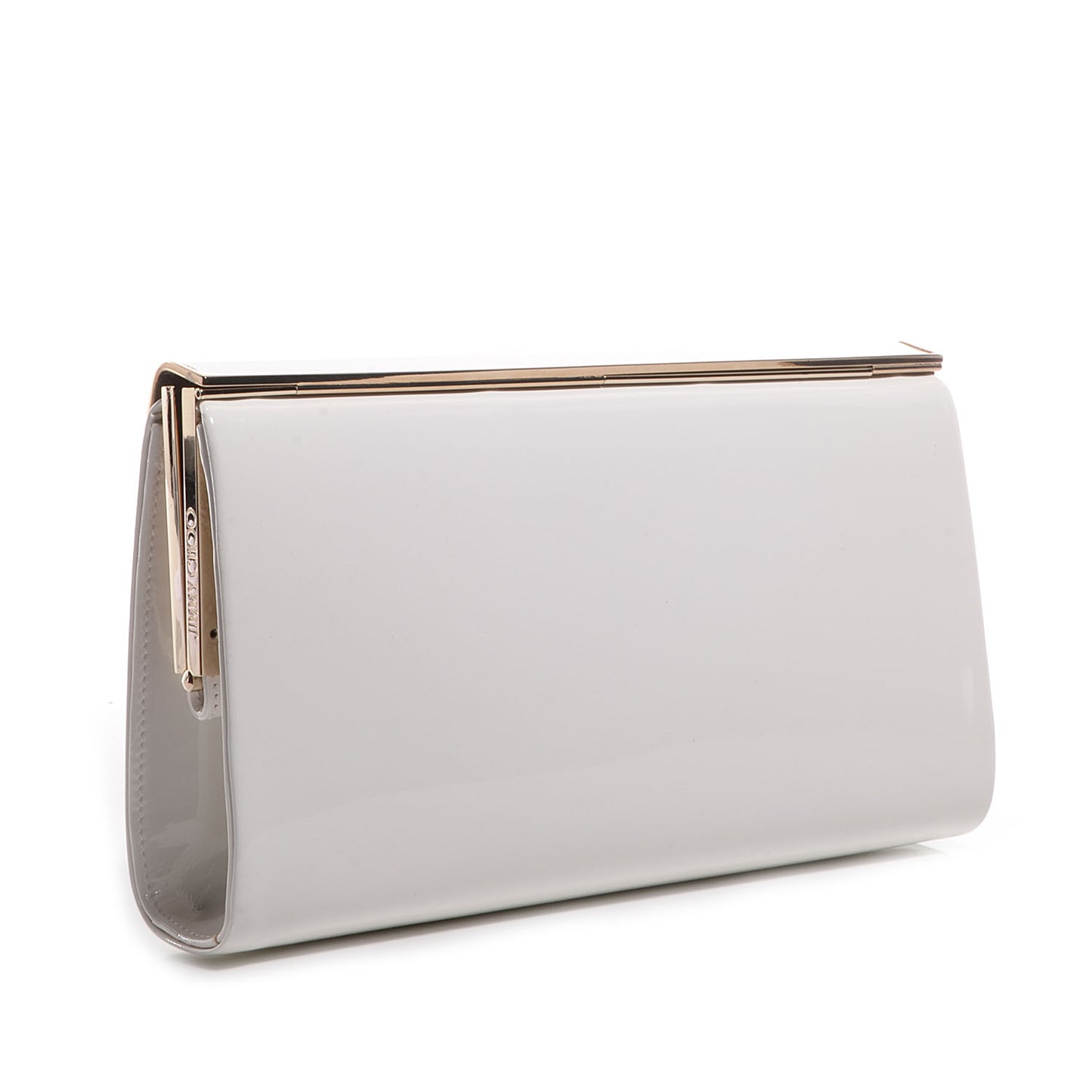 Patent Cayla Clutch White