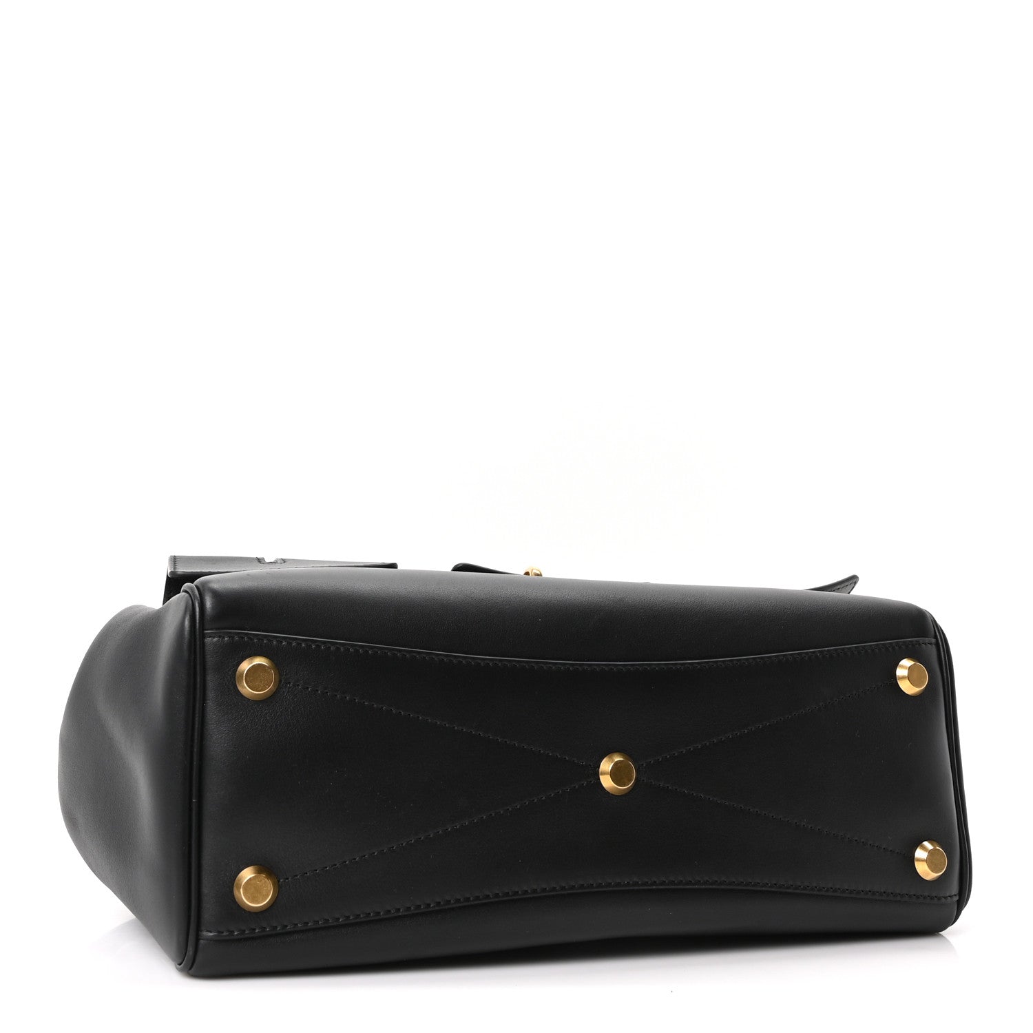 Balenciaga Smooth Calfskin Small Bel Air Carry All Bag Black 3 of 8