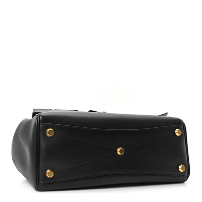 Balenciaga Smooth Calfskin Small Bel Air Carry All Bag Black 3 of 8
