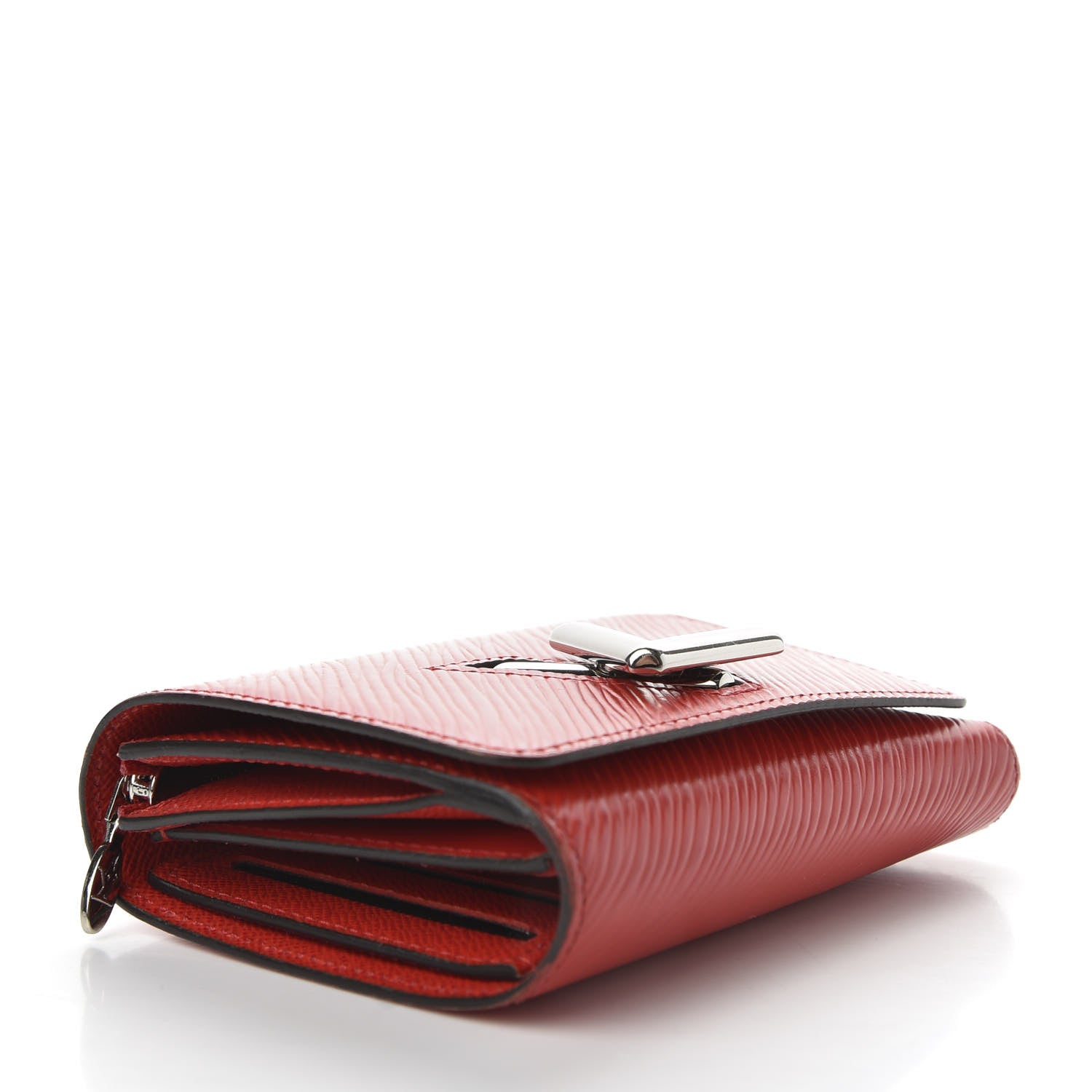 Louis Vuitton Epi Twist Compact Wallet Coquelicot 4 of 6