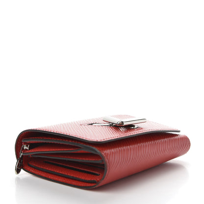 Louis Vuitton Epi Twist Compact Wallet Coquelicot 4 of 6