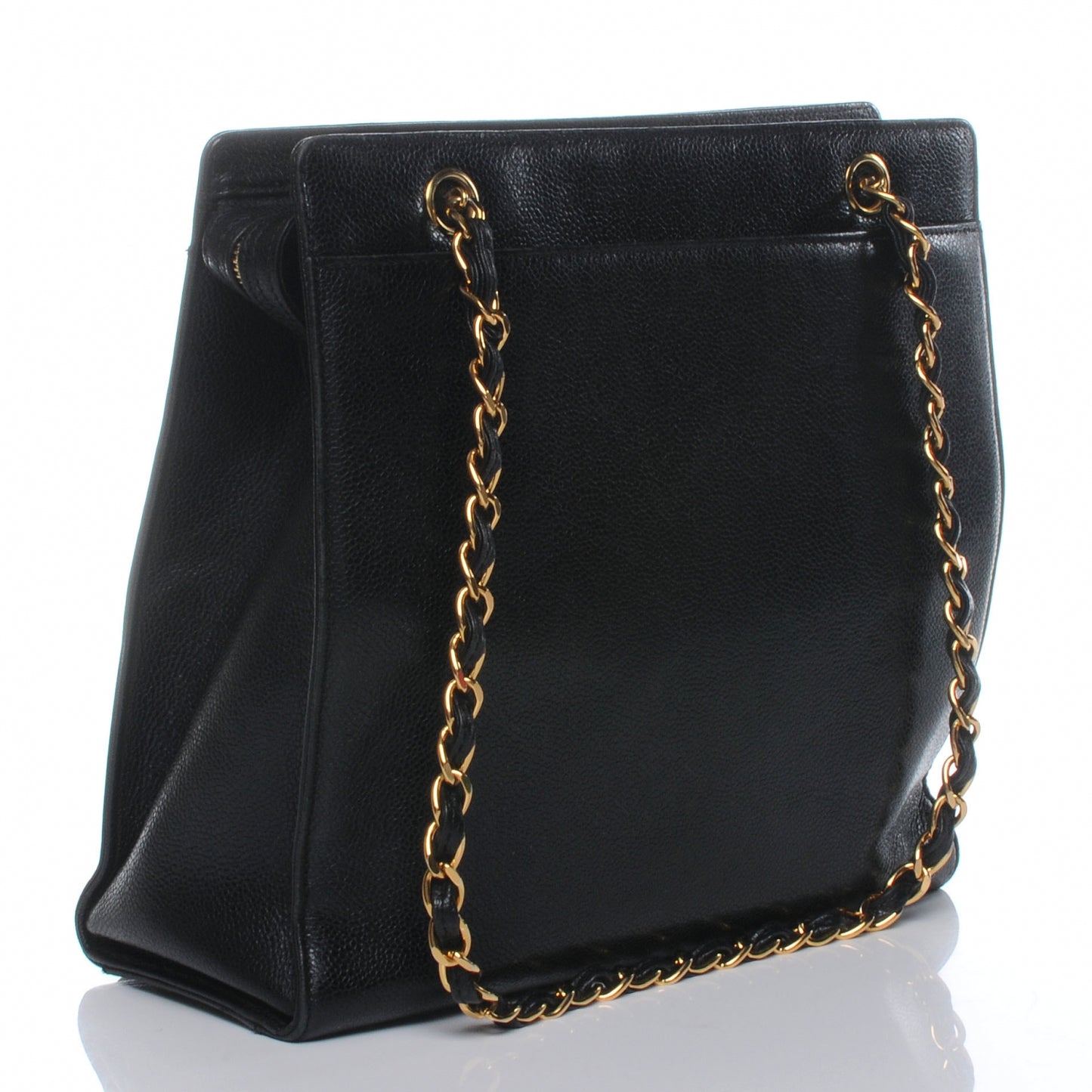 Caviar Shopper Tote Black