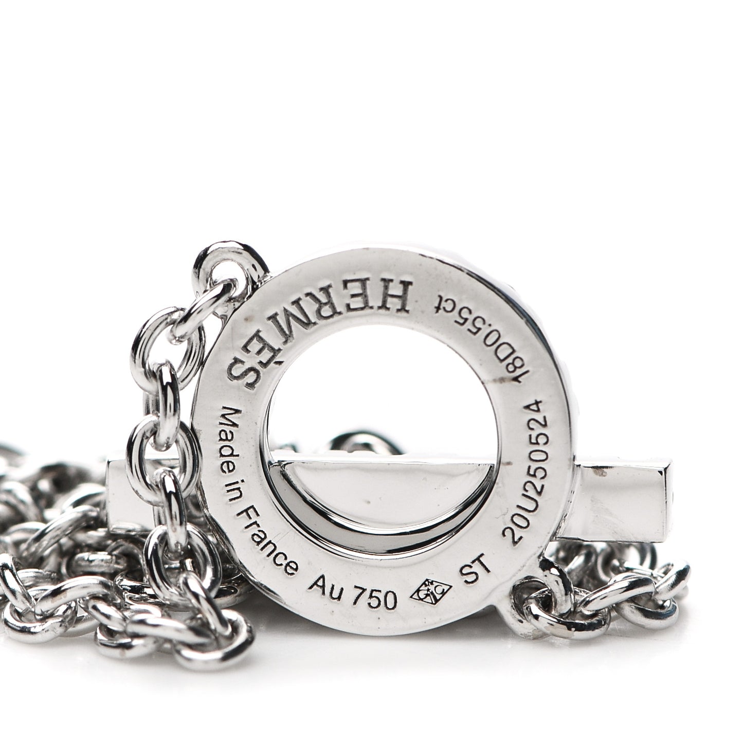 18K White Gold Diamond Finesse Bracelet ST