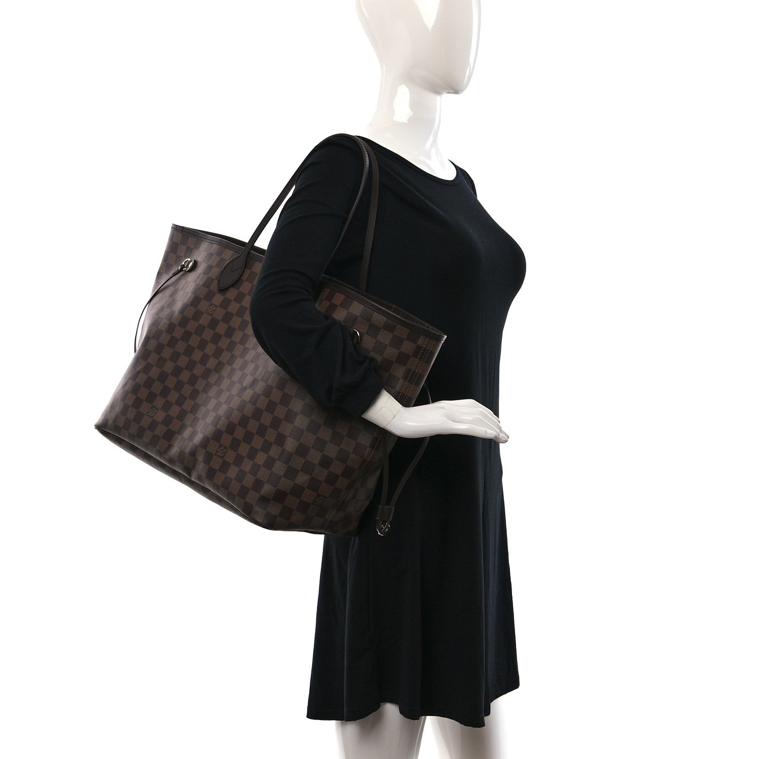 Louis Vuitton Damier Ebene Neo Neverfull GM 2 of 11