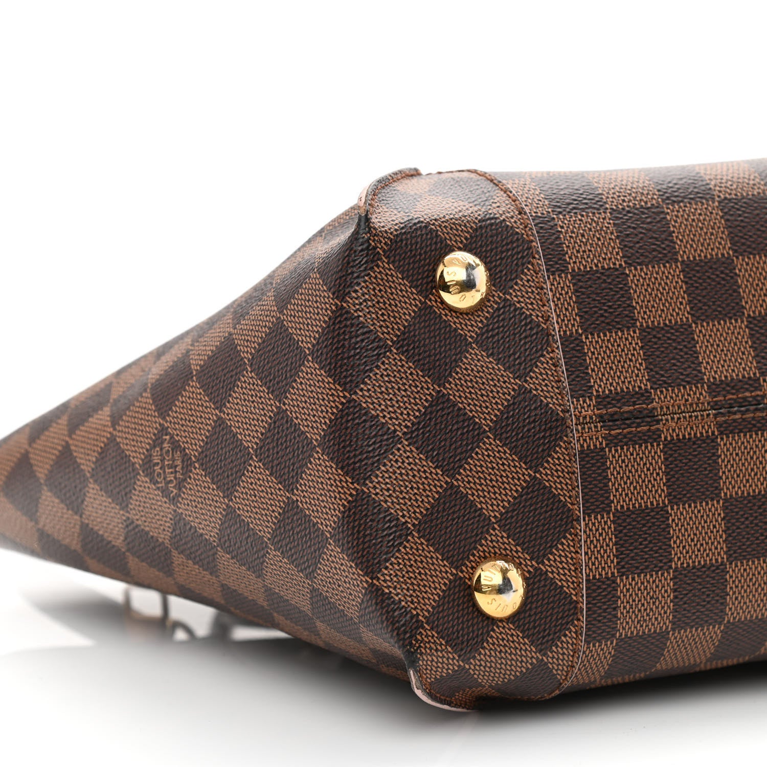 Louis Vuitton Damier Ebene Caissa Tote PM Rose Ballerine 10 of 12