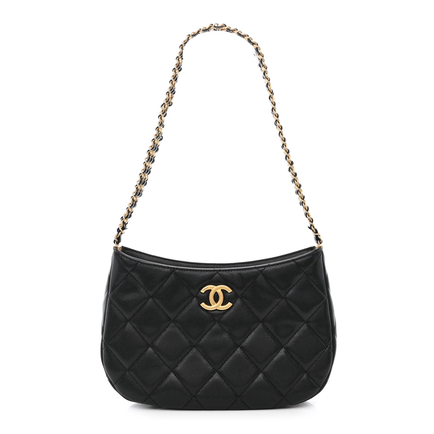 Chanel Caviar Quilted Hobo Black 1 of 11