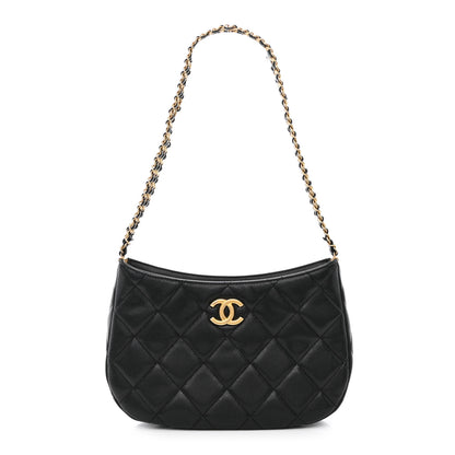 Chanel Caviar Quilted Hobo Black 1 of 11
