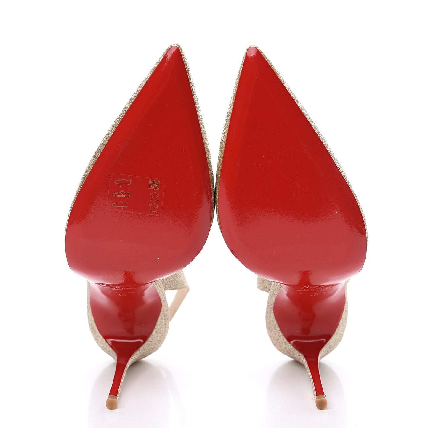 Glitter Ever 100 Pumps 38 Platine