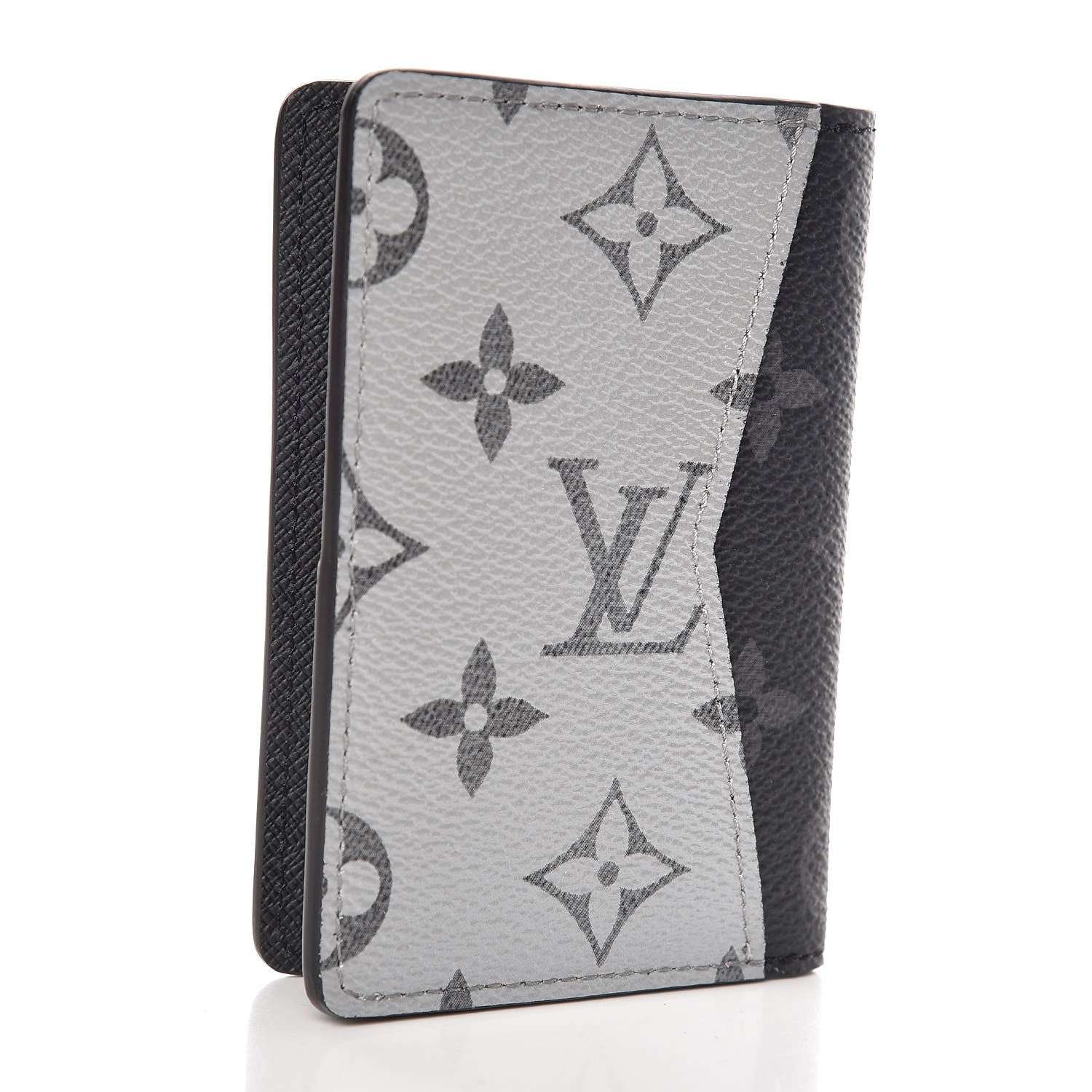Louis Vuitton Monogram Eclipse Split Pocket Organizer 3 of 8