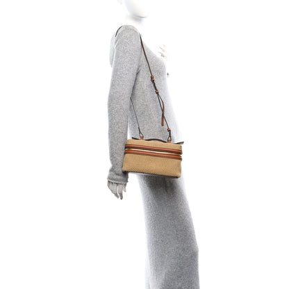 Bottega Veneta Nappa Jute Intrecciato Bang Bang Vanity Case Cane Sugar Light Wood 3 of 10