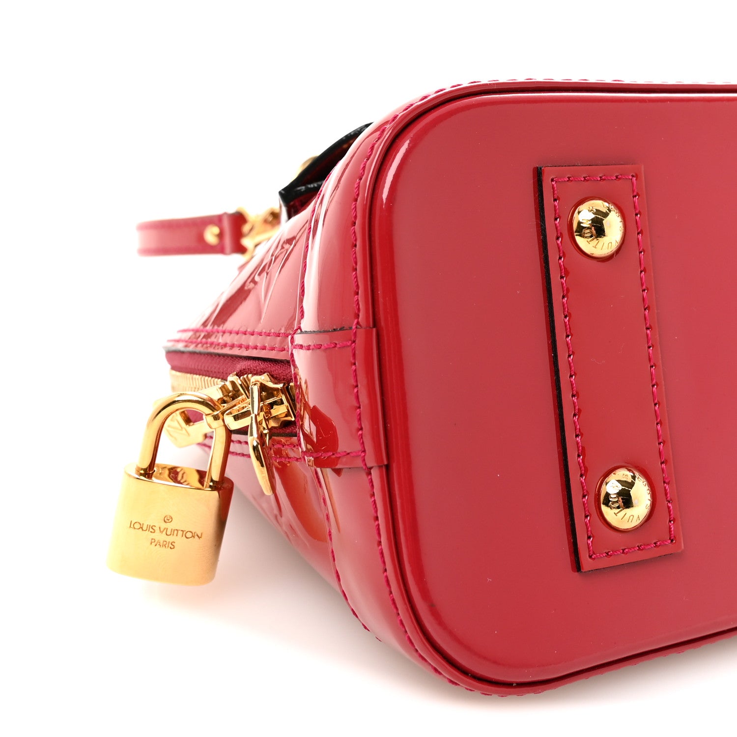 Louis Vuitton Vernis Alma BB Rose Indien 8 of 9