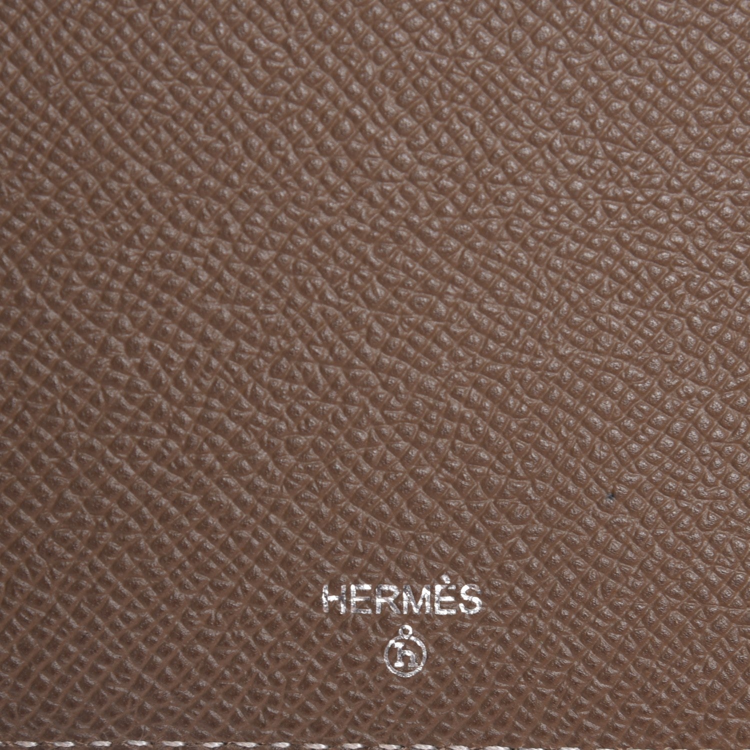 Hermes Epsom Petit H Shooting Star Passport Holder Bleu Paon Etoupe 7 of 7