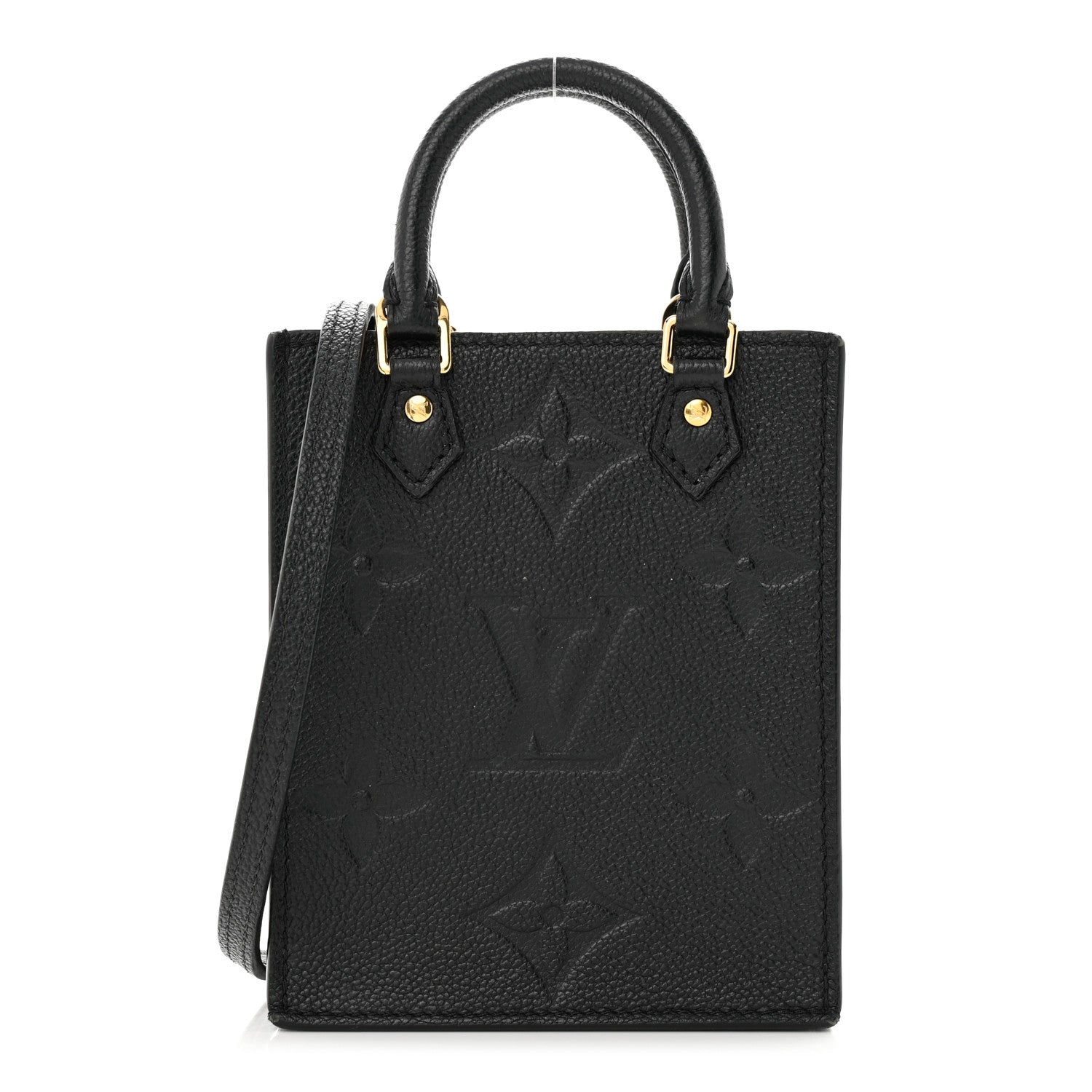 Louis Vuitton Empreinte Monogram Giant Petit Sac Plat Black 1 of 9