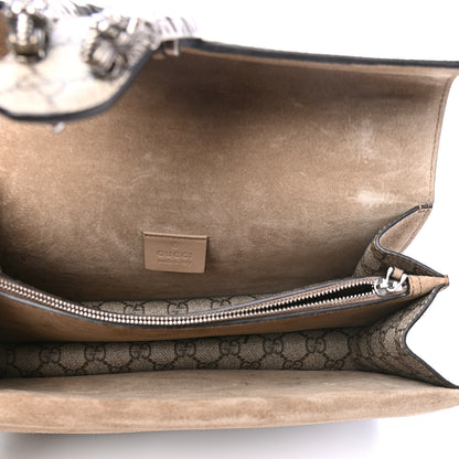 Gucci GG Supreme Monogram Small Dionysus Shoulder Bag Taupe 4 of 4