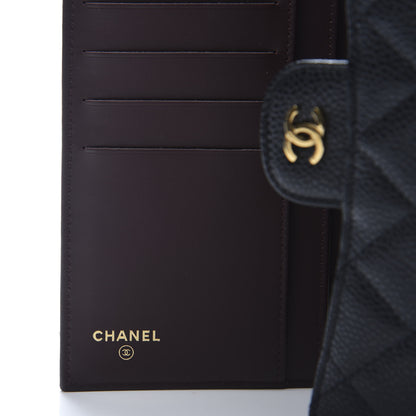 Chanel Caviar Quilted Large Flap Wallet Black 6 of 11