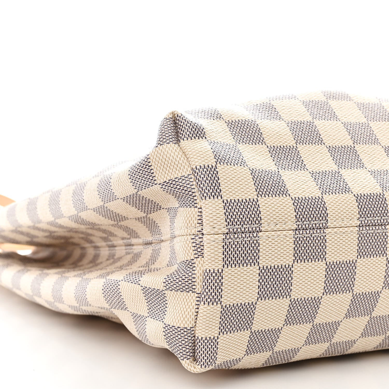 Louis Vuitton Damier Azur Graceful MM Rose Ballerine 9 of 10