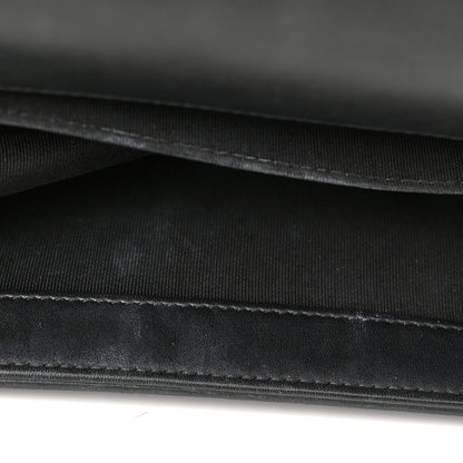 Chanel Calfskin Chevron Quilted Medium Boy Flap Black 12 of 12