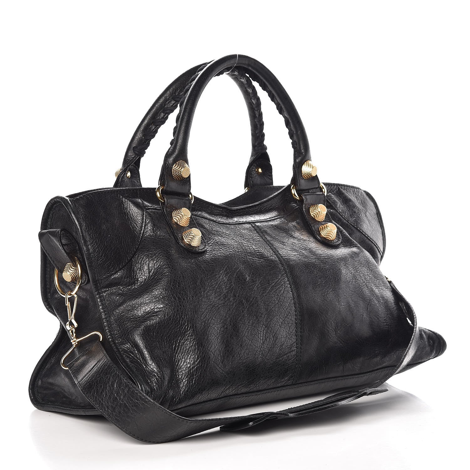 Balenciaga Agneau Giant 21 Gold Hardware Part Time Black 4 of 8