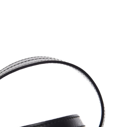 Saint Laurent Canvas Logo Medium Y Bow Bowler Black 10 of 11